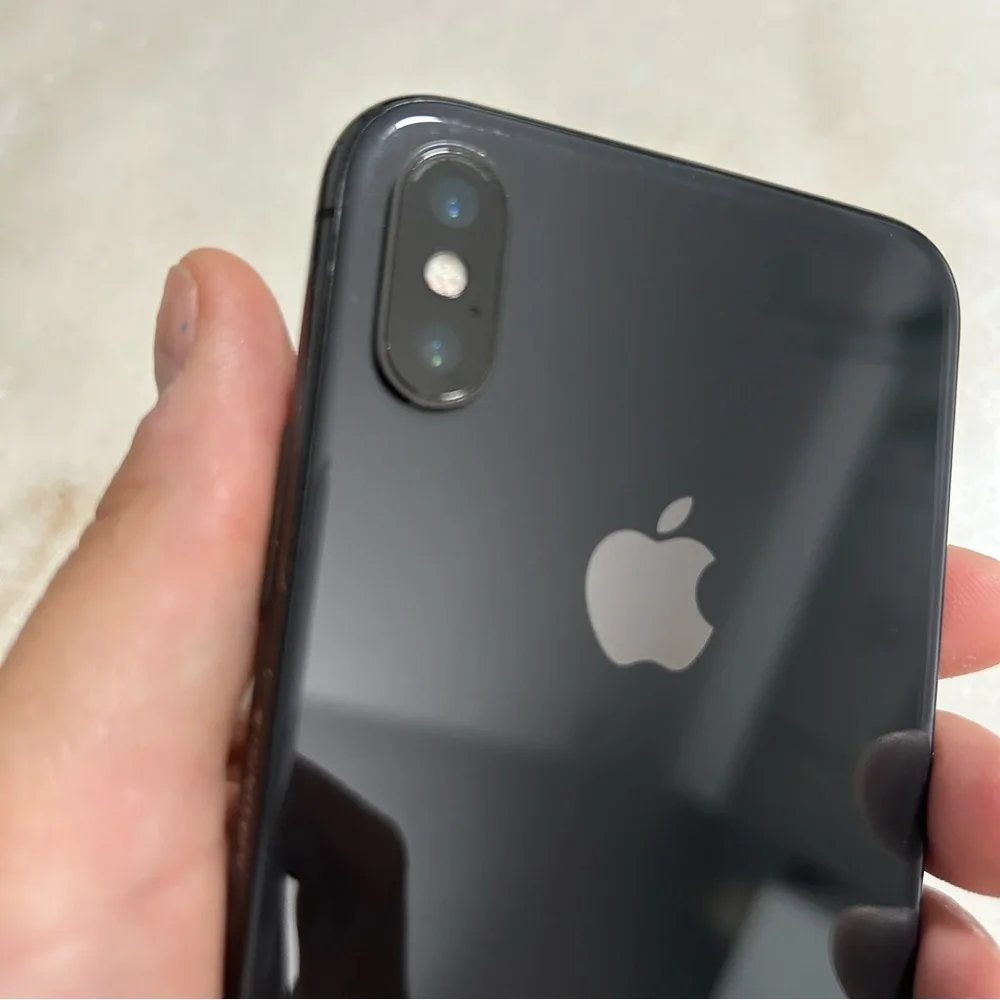 iPhone X Space grey 256GB Used